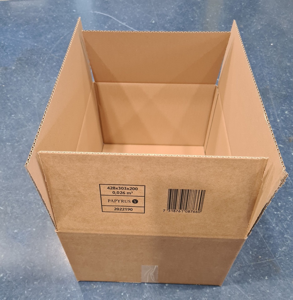 Carton 0,026m3 - Papyrus