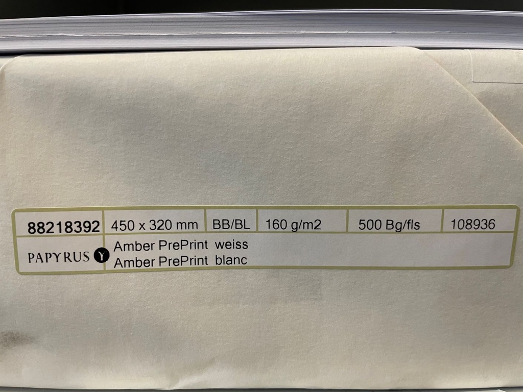 Papier Standard SRA3 - 160g - par feuille