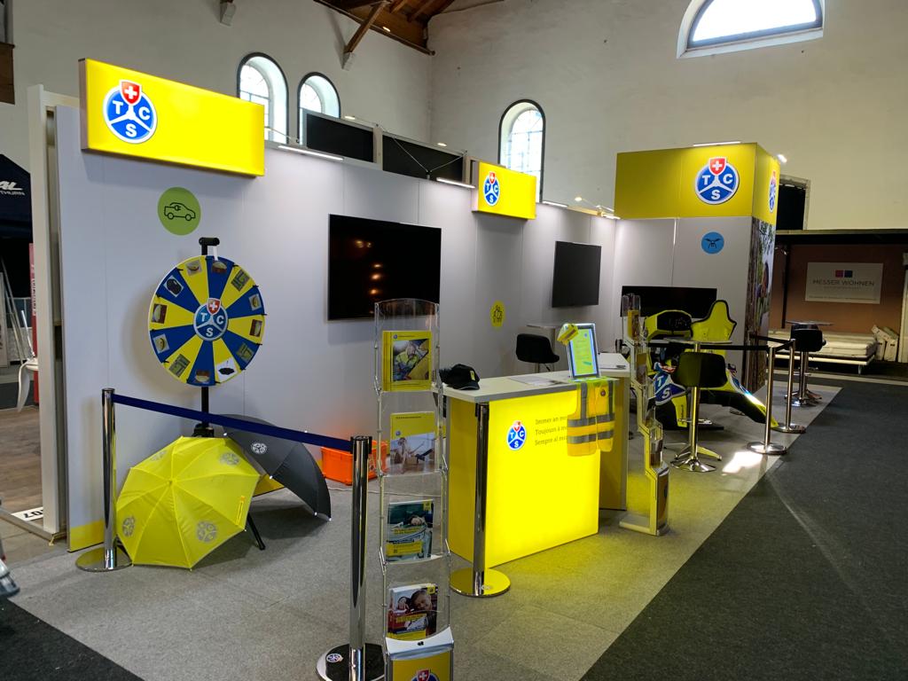 TCS-Messestand 2: H-Line