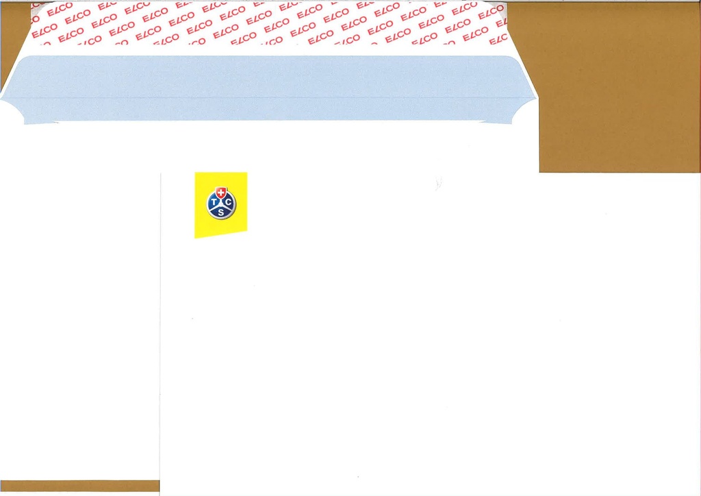 Enveloppe TCS C4 sans fenêtre