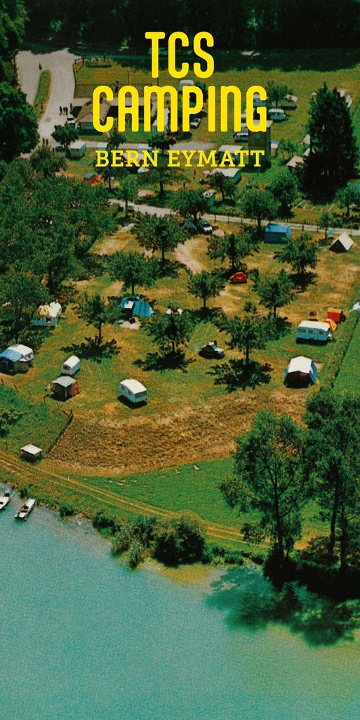 Nostalgie Postkarte TCS Camping Bern Eymatt