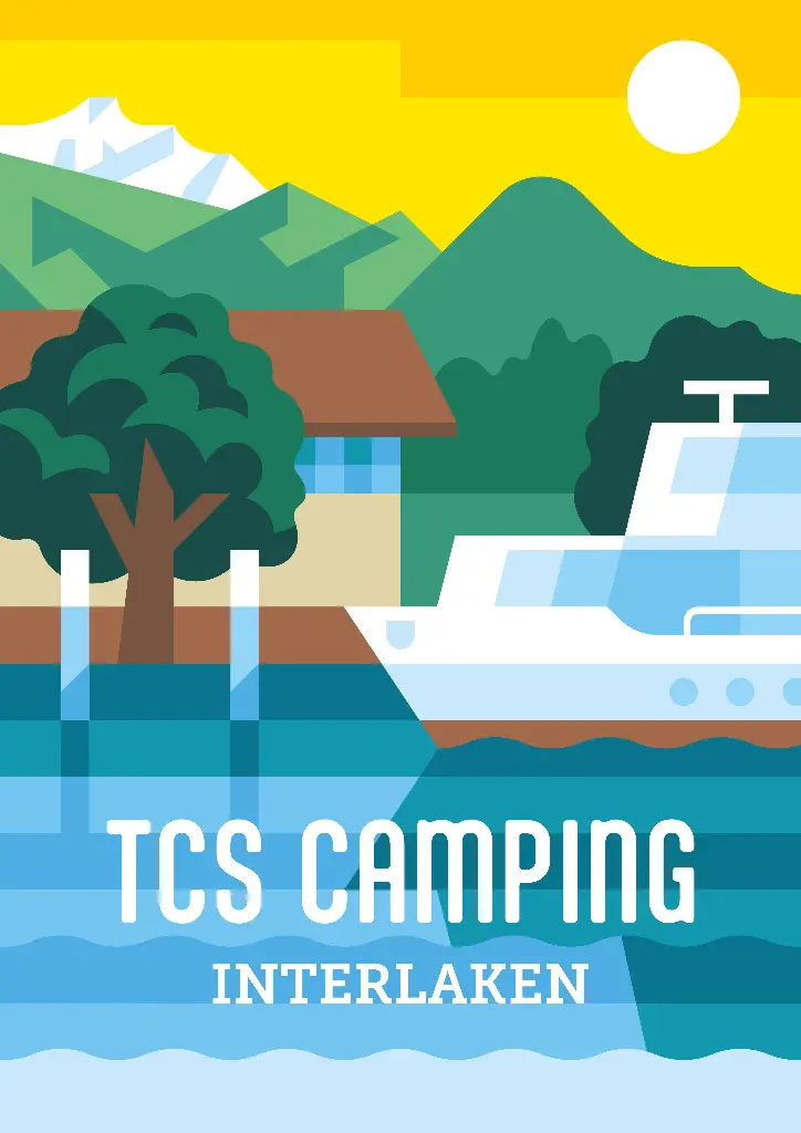 Key Visual / Poster A0 / TCS Camping Interlaken