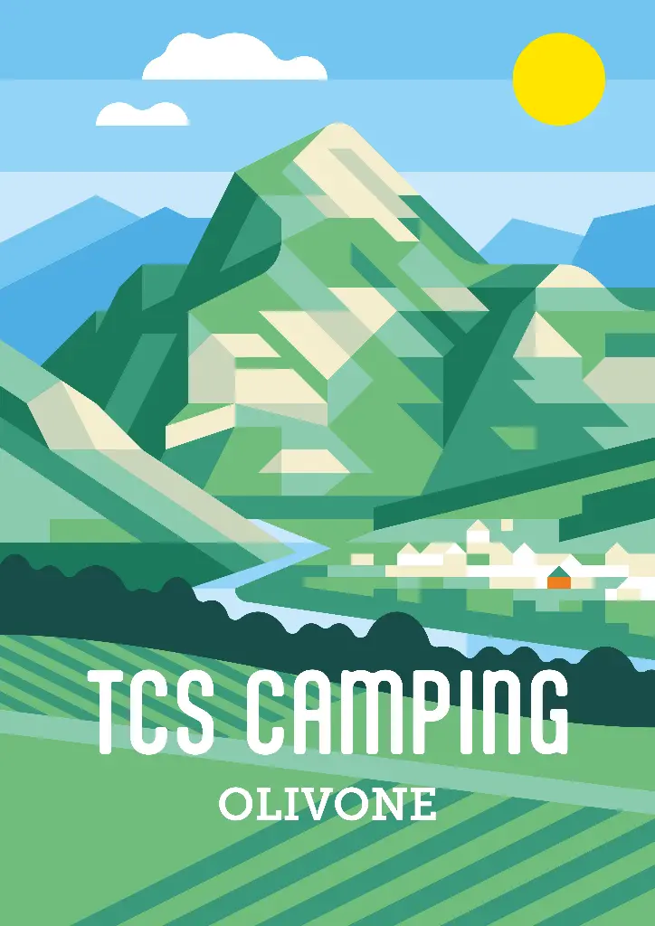 Key Visual / Poster A0 / TCS Camping Olivone