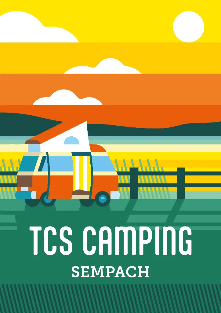 Key Visual / Poster A0 / TCS Camping Sempach