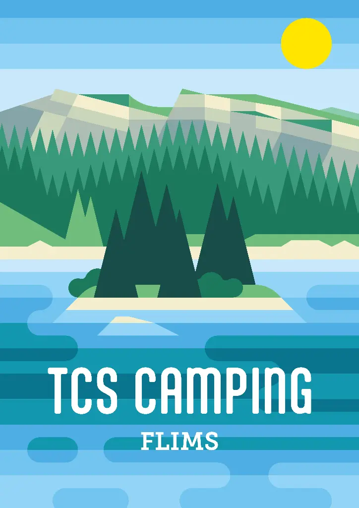 Key Visual / Poster A0 / TCS Camping Flims