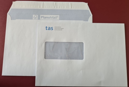 [E-037] Enveloppe C5 TAS Assurance fenêtre gauche auto-adhésive (copie)