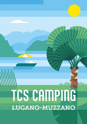 [B-294730] Key Visual / Poster A0 / TCS Camping Lugano-Muzzano