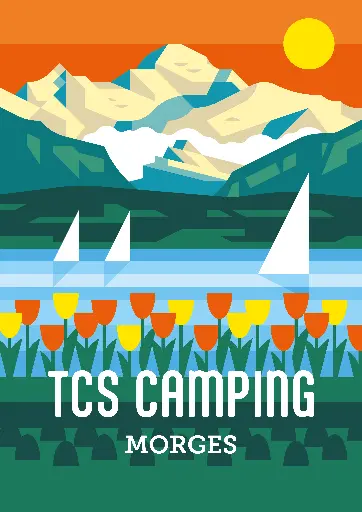 [B-294733] Key Visual / Poster A0 / TCS Camping Morges