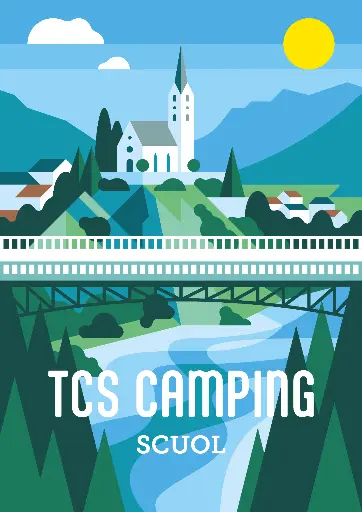 [B-294739] Key Visual / Poster A0 / TCS Camping Scuol