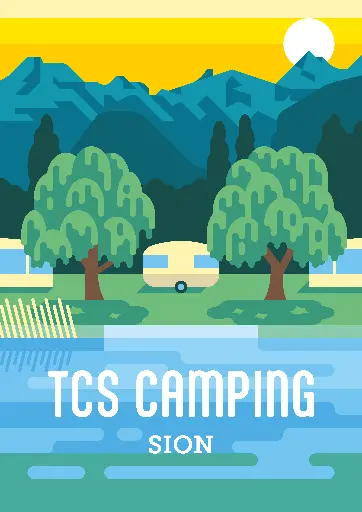 [B-294741] Key Visual / Poster A0 / TCS Camping Sion