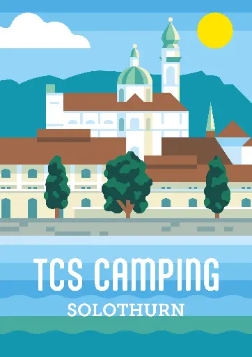 [B-294742] Key Visual / Poster A0 / TCS Camping Solothurn